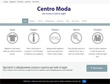 Tablet Screenshot of centromodanapoli.it